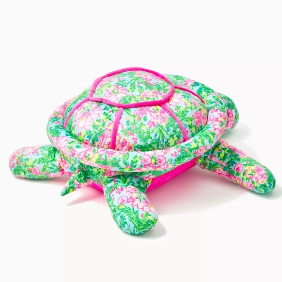 Lilly Pulitzer Accessories Lilly Pulitzer Shelly Turtle Plush
